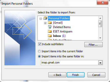 Gmail Outlook 2003 image14