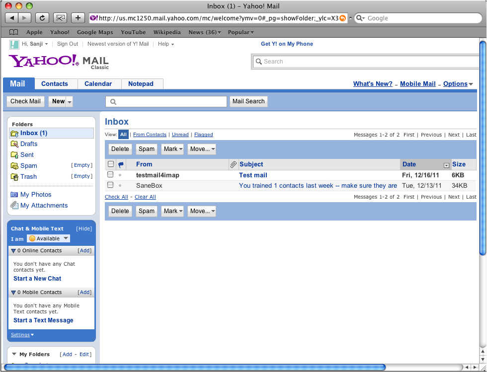 yahoo outlook 2011 mac image1