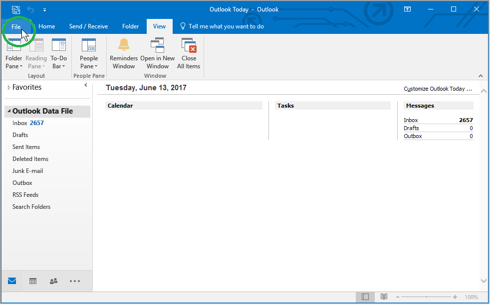 pop and imap account settings for outlook 2016