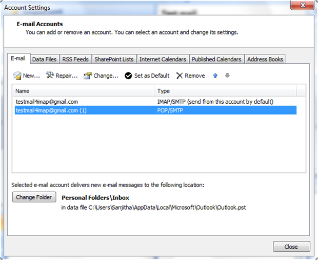 how to set up imap gmail in outlook 2007 how to set up imap gmail in outlook 2007