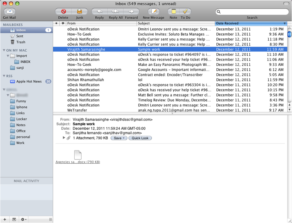 is there a yahoo mail app for mac