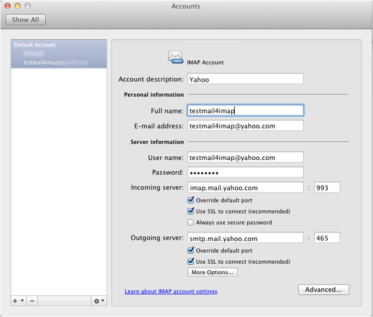 adding accounts to outlook 2011 for mac exchange server